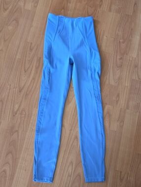 lululemon athletica Light Blue High-Waisted Leggings